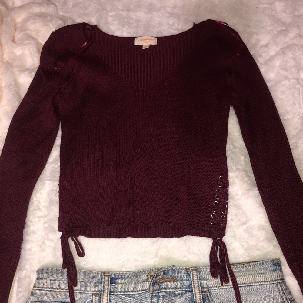 cute tight knit sweater